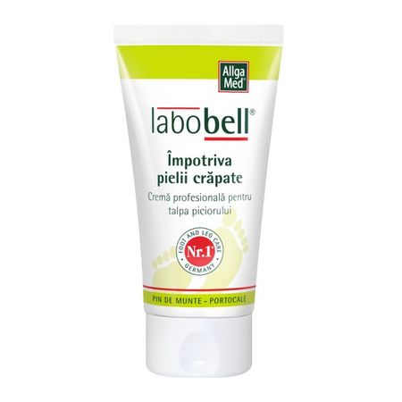 Crema pentru picioare (piele crapata) cu pin de munte si portocale Labobell - 75 ml